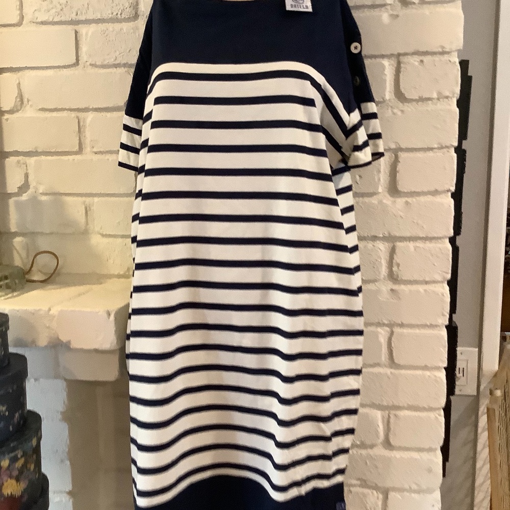 Batella navy dress new 50